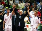 戴维斯杯网球队从俄罗斯的网球！