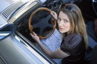 你和你的车。占星术在咨询期的妇女驾车从九月十八日至24号