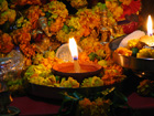 インド：新年の明かり