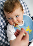 Supplementary feeding of infants