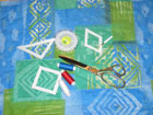 School Quilt. Lesson 2. Tools and materials