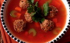 Meat balls in soup