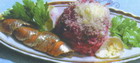 Herring with beetroot