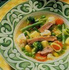 Sopa de verduras grueso
