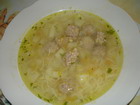 Zuppa con polpette di carne