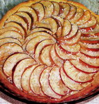 Royal apple cake