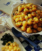 Potatoes with cheese Gouda "