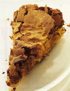 Cake with dates and nuts