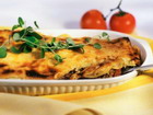 Casserole with eggplant and minced meat