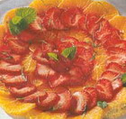 Sałatka truskawkowo-pomarańczowy