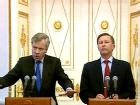 Visiting NATO Secretary General in Moscow